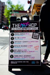 hiphop bar crawl 2019 may