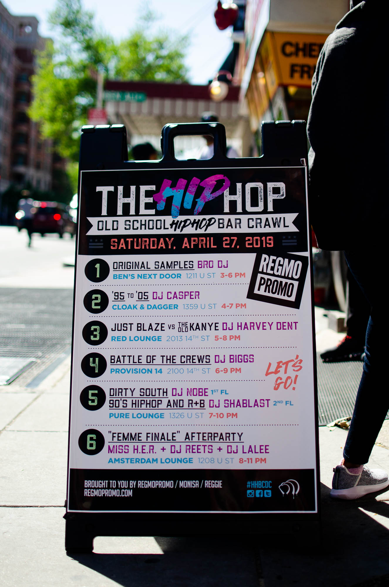 hiphop bar crawl 2019 may